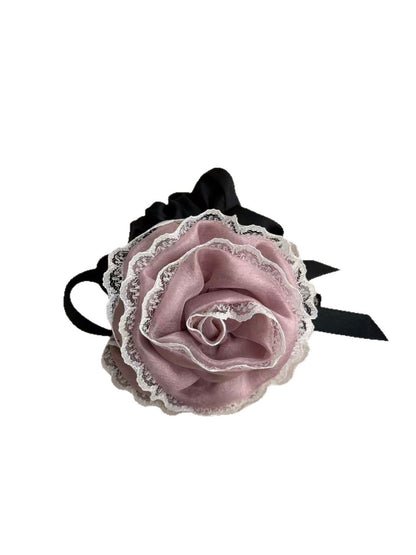 Gifty - Delicate Floral Embellished Hair Tie