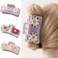 Beau - Colorful Flower Knitted Hairpins