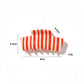 Beau - Checkered and Striped Acetate Claw Hair Clip
