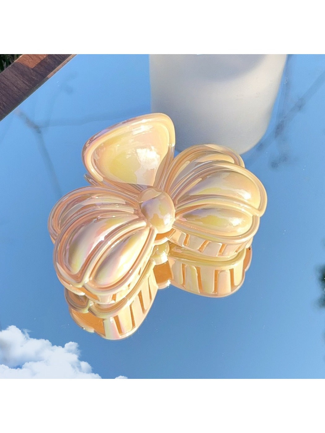 Beau - Elegant Ombré Butterfly Hair Claw Clip