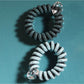 Gifty - Solid Color Spiral Hair Ties