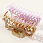 Beau - Elegant Marble-Patterned Shark Hairpin