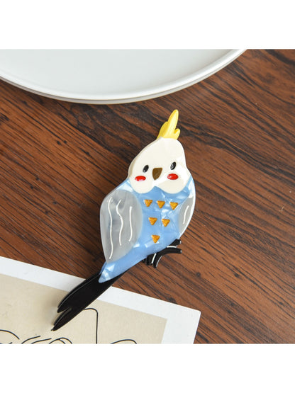 Beau - Animal Bird Acetate Hair Clip