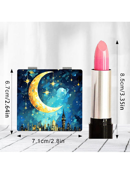 Mirroray - Star and Moon Folding Makeup Mirror