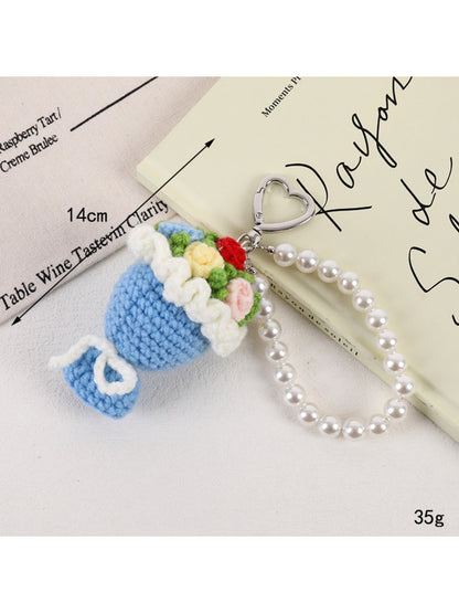 Keypus - Rose handbag pendant