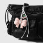 Keypus - Cute Bow and Cherry Charm Keychain