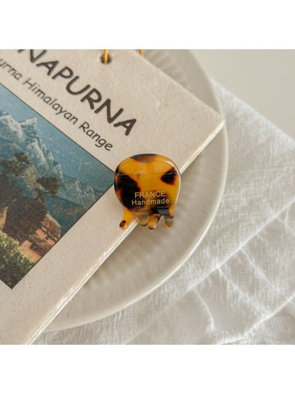 Beau - Mini Round Hair Claw Clip