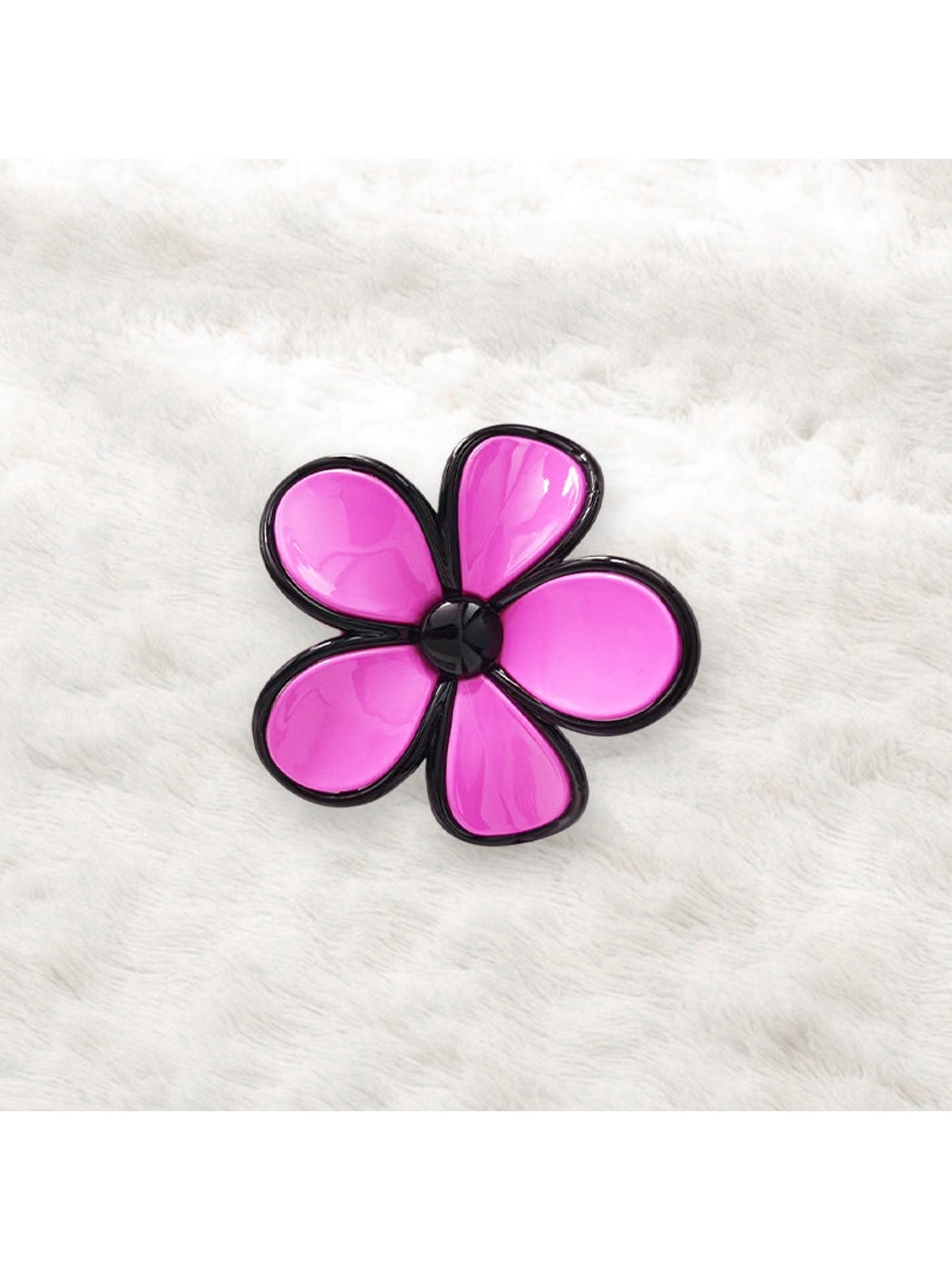 Beau - Five Petal Flower Shape Hair Claw Clip