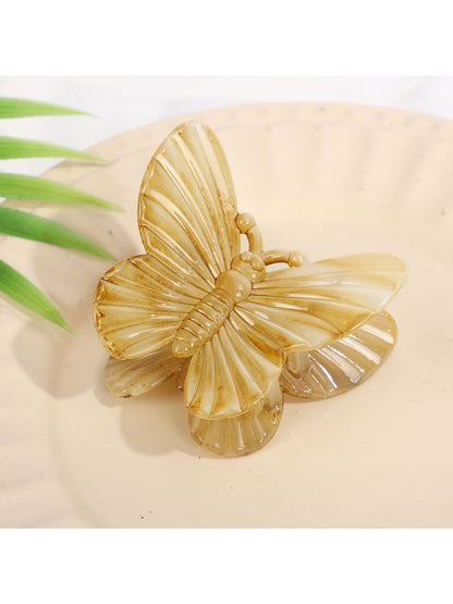 Beau - Gradient Butterfly Plastic Alloy Claw Clip