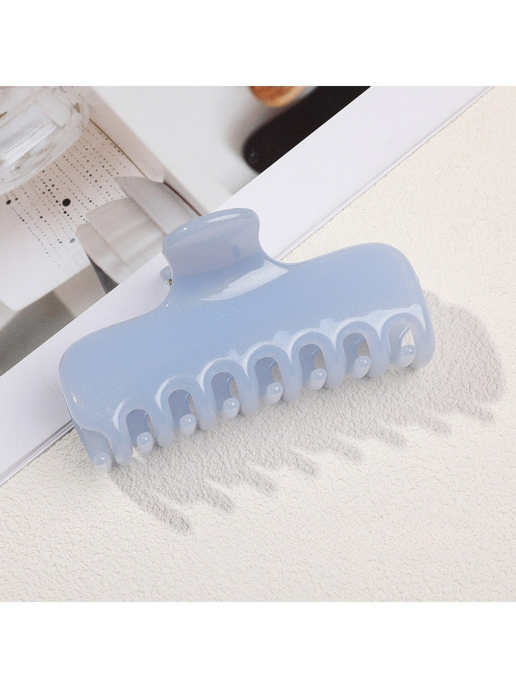 Beau - Flat Geometric PC Claw Hair Clip Hair Clip