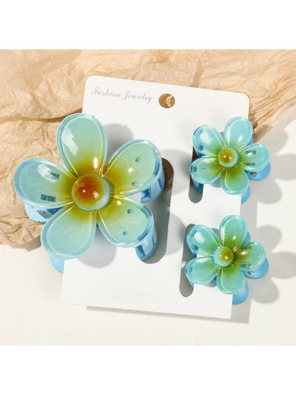 Beau - Flower Hair Clips Set