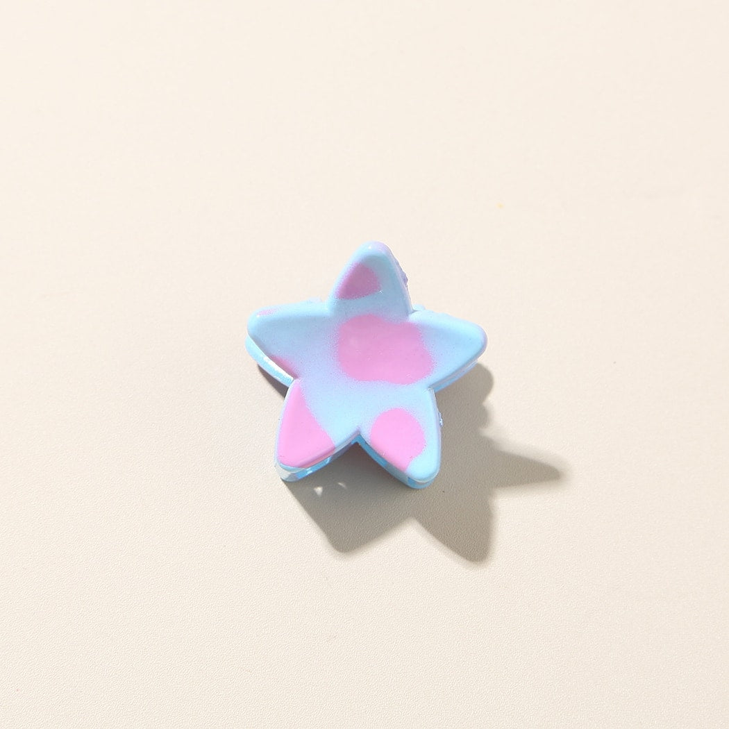Beau - Sweet Star Shape Glossy Side Styling Claw Clip