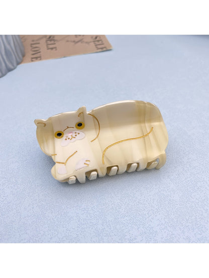 Beau - Cat Acetate Claw Clip