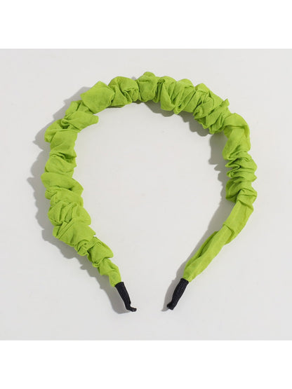 Gifty - Thin Ruched Fabric Hair Accessory Headband