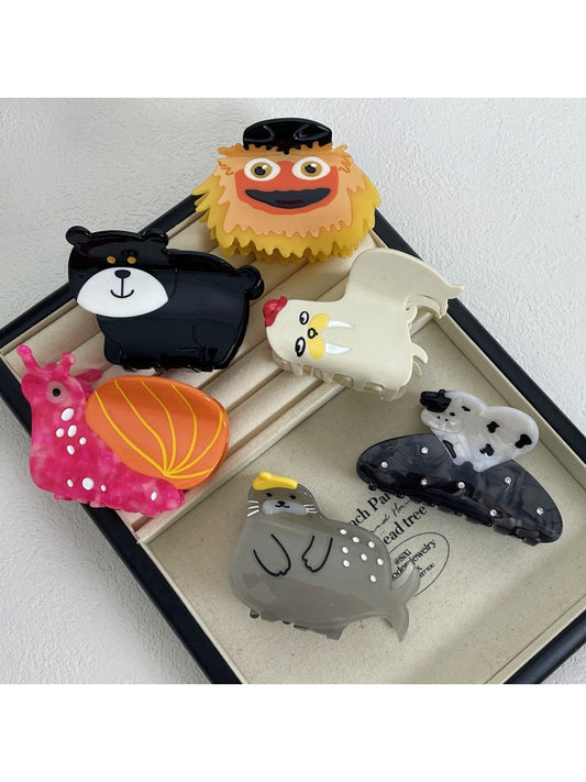 Beau - Adorable Animal Hair Claw Clips