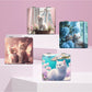 Mirroray - Cute Cat Print Portable Folding Makeup Mirror