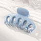 Beau - Marble Pumpkin Shaped Hair Claw Clip