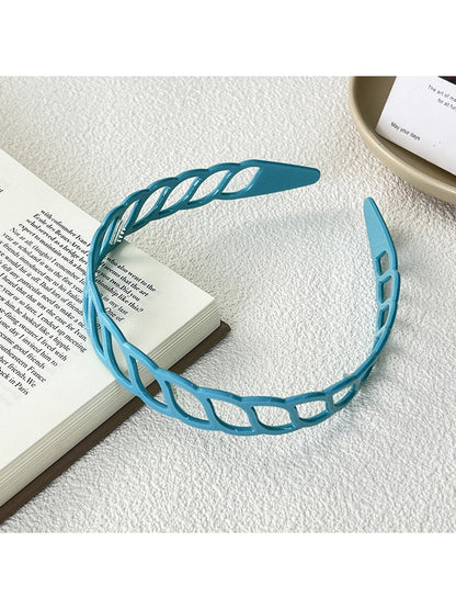 Gifty - Minimal Hollow Lattice Acetate Fiber Headband