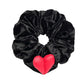 Gifty - Velvet Heart Hair Scrunchie