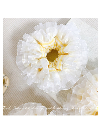 Gifty - Elegant Lace Hair Scrunchie Hair Tie