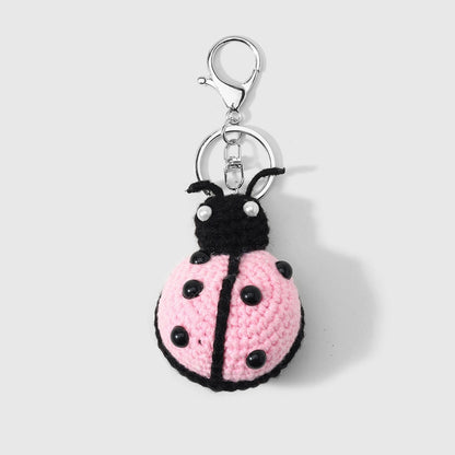 Keypus - Cute Cartoon Ladybug Keychain