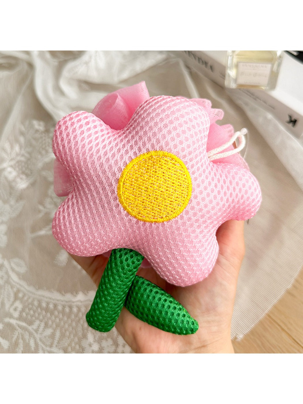 Papo - Pretty Flower Shaped Bath Pouf