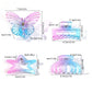 Beau - Gradient Transparent Hair Clips