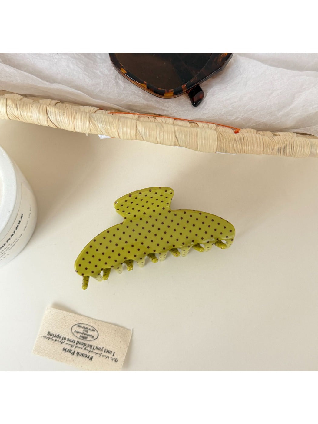 Beau - Sweet Style Polka Dot Hair Claw Clip