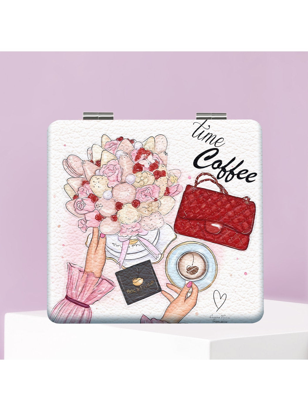 Mirroray - Square Foldable Cosmetic Mirror