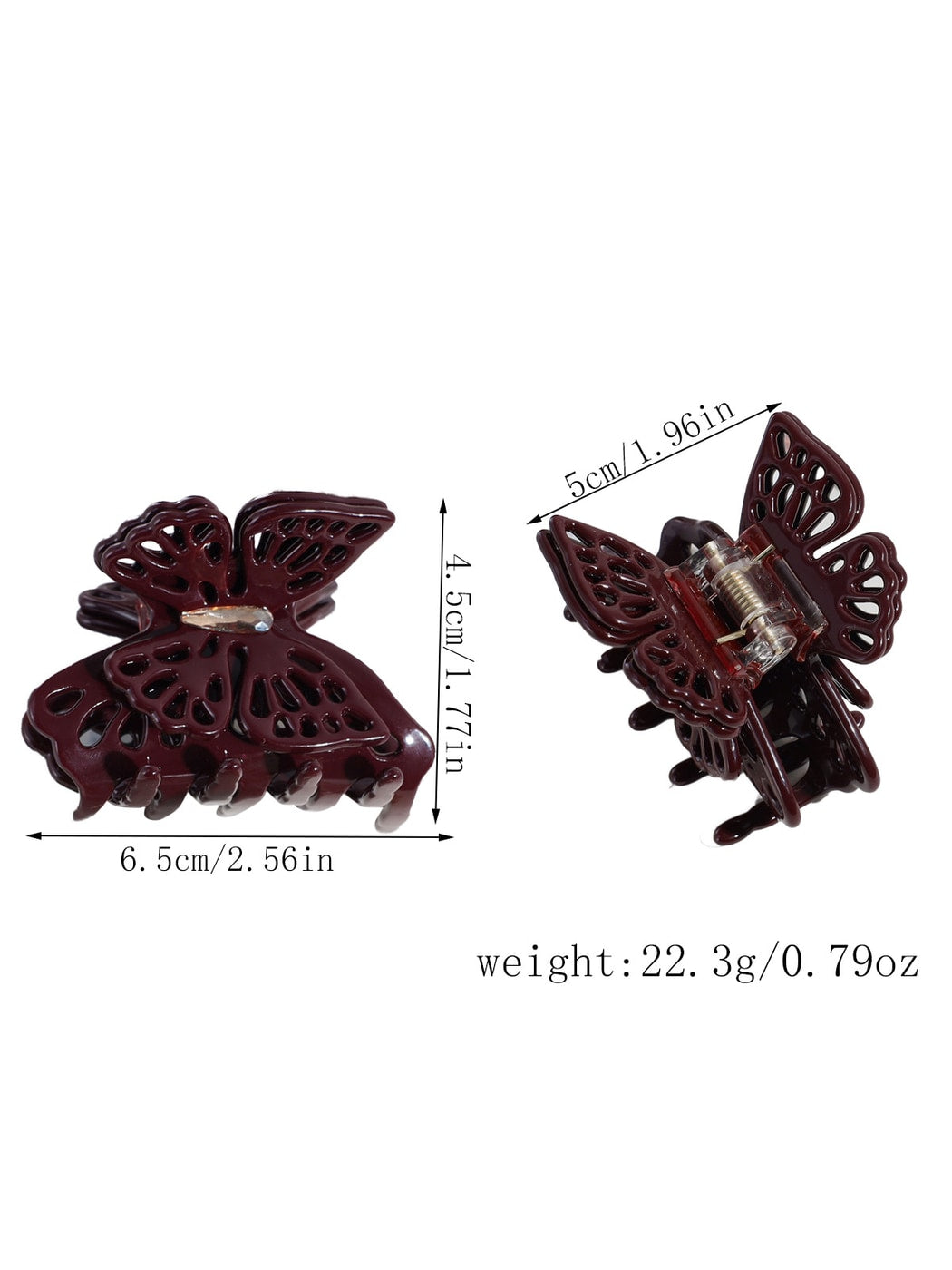 Beau - Sweet Style Openwork Butterfly Claw Clip