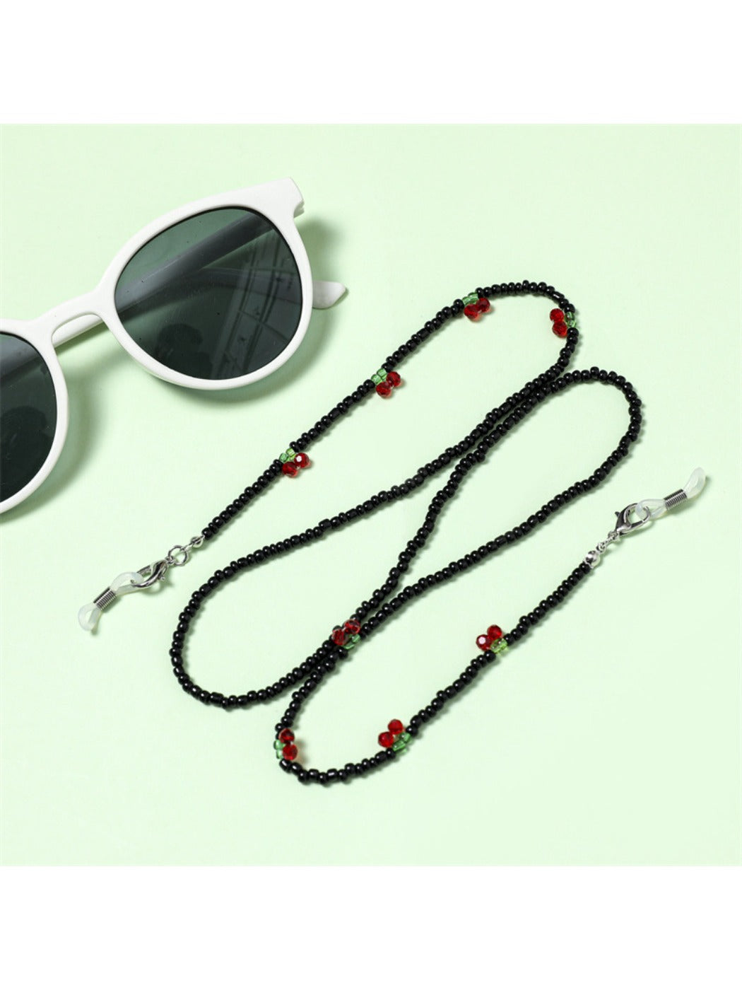 Velra - Cherry Beaded Eyeglass Strap