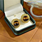 Earedge - Three-Dimensional Round Earrings
