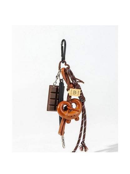 Keypus - Bagel Pretzel-Shaped Keychain