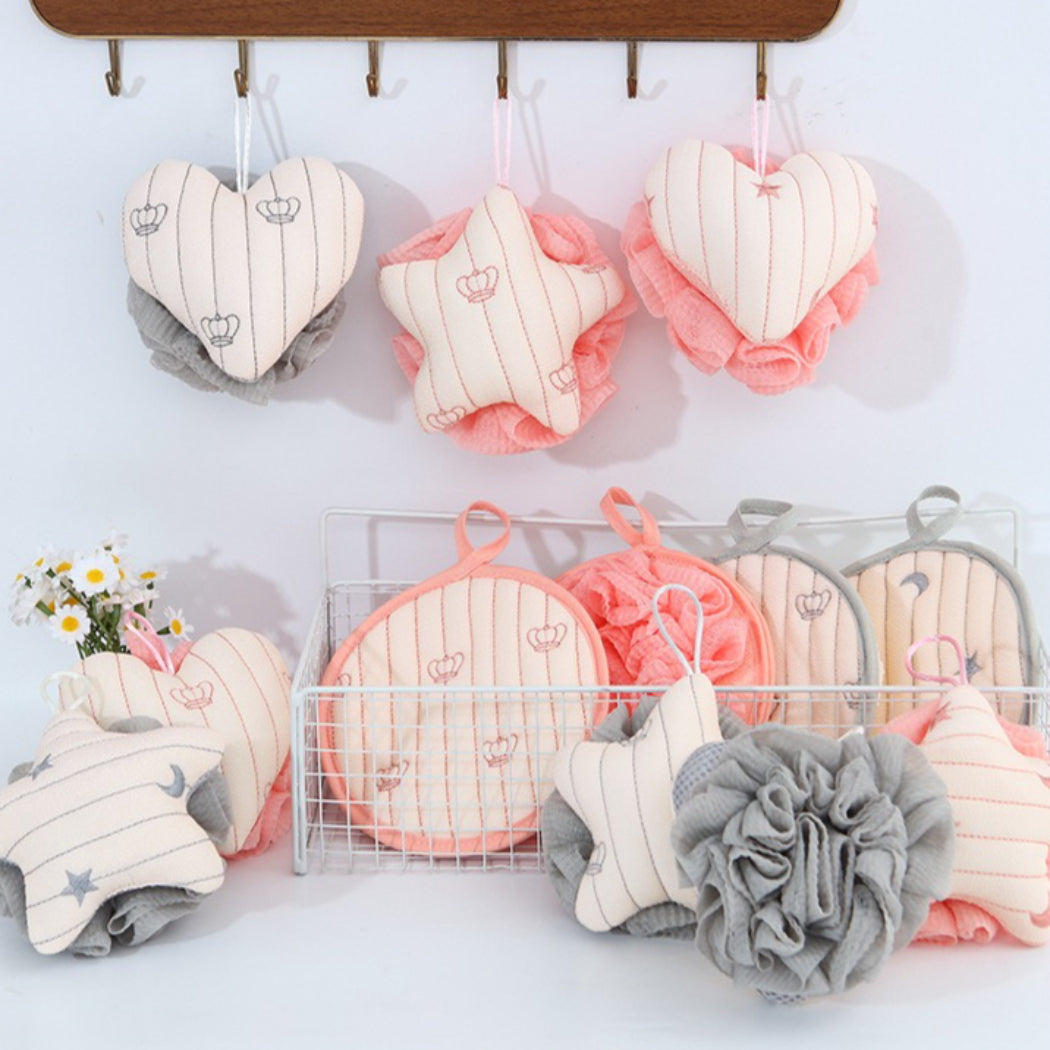 Papo - Mixed-Motif Shaped Hanging Bath Pouf