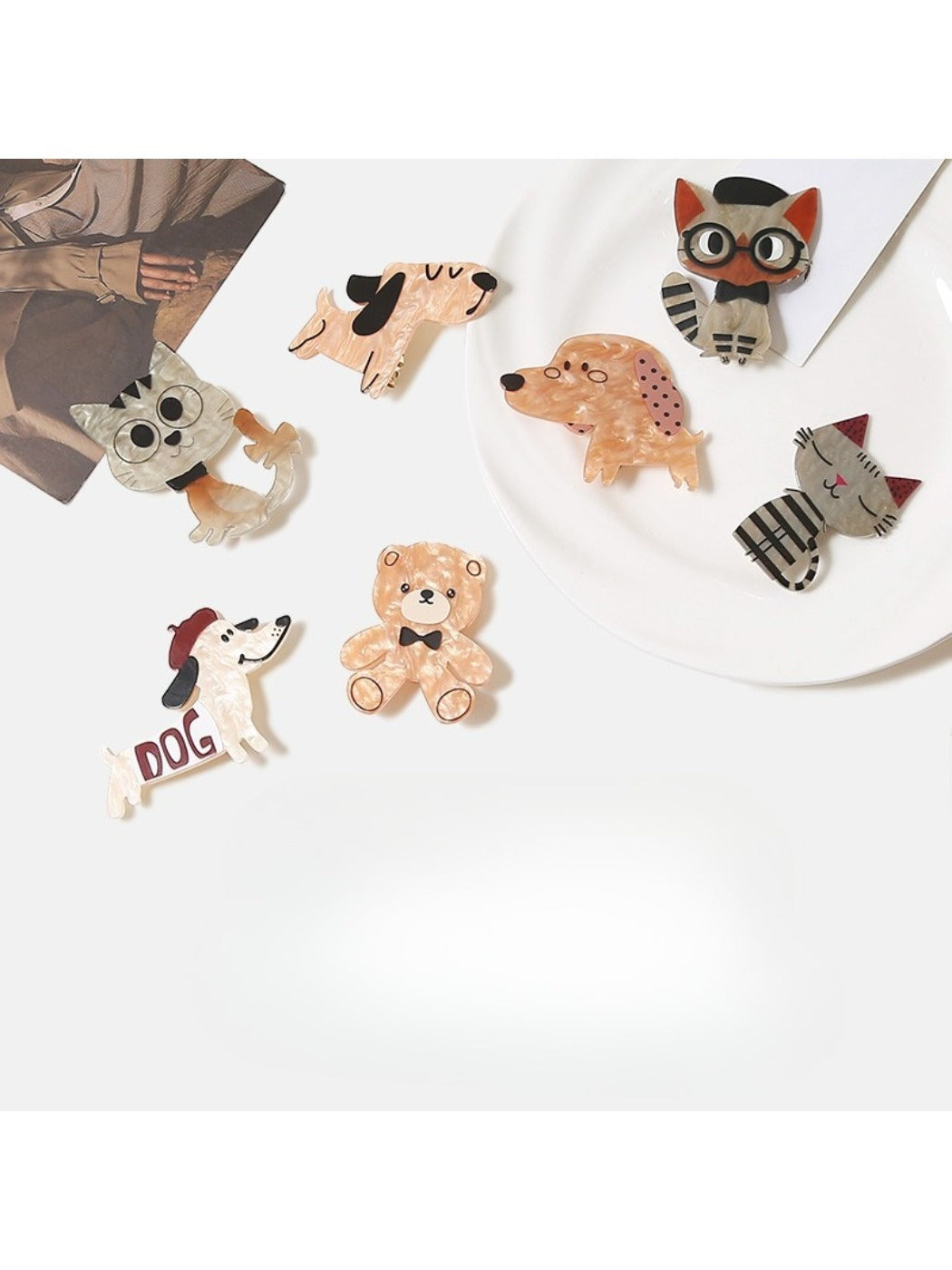 Beau - Cute Sweet Hair Clips