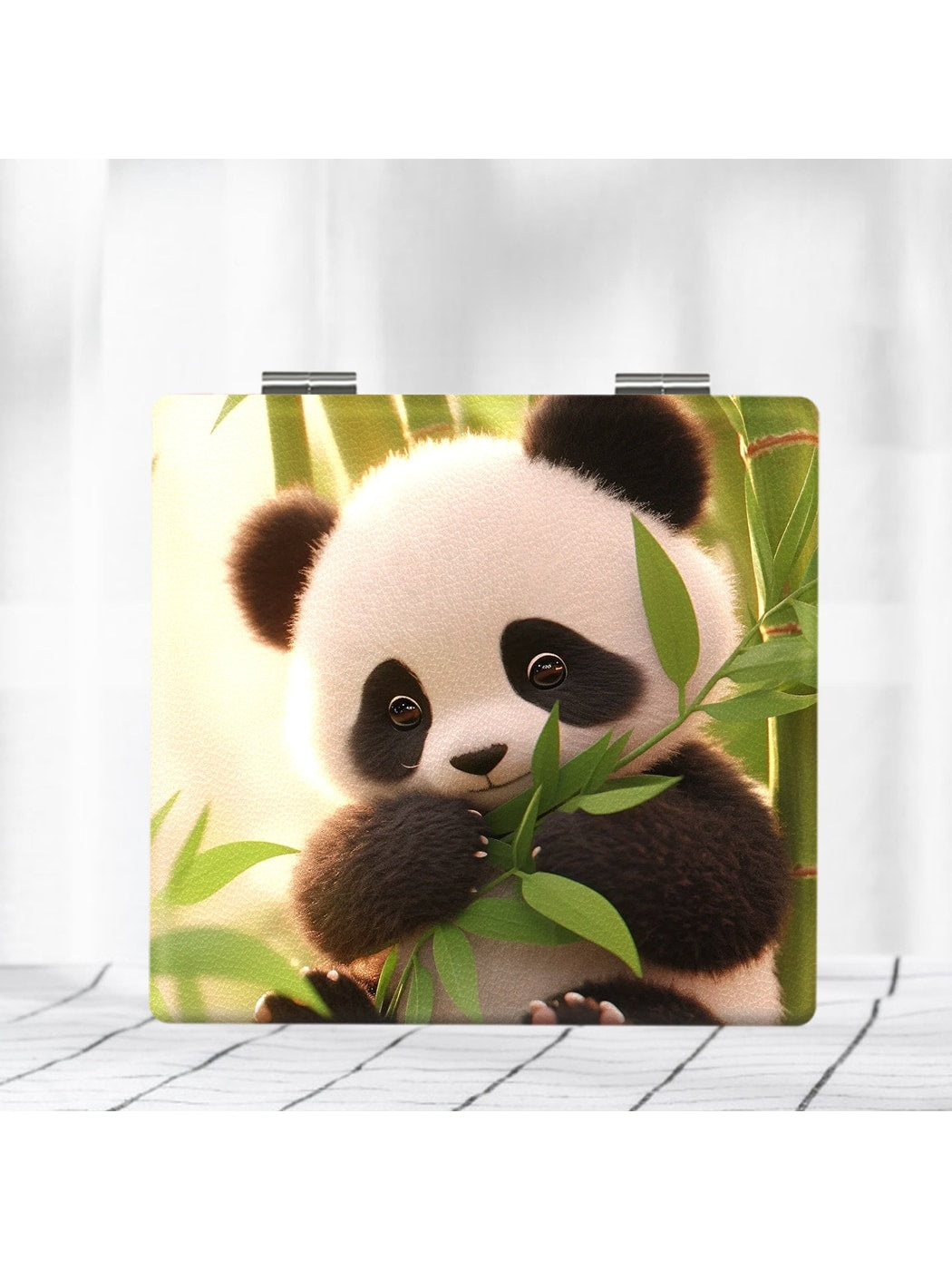 Mirroray - Cute Panda Portable Folding Makeup Mirror