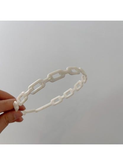 Gifty - Acetate Chain Link Irregular Shape Headband