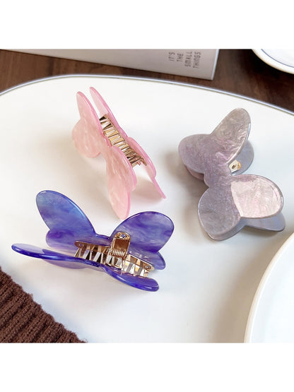 Beau - Acrylic Bow Shaped Decorative Hair Claw Clip