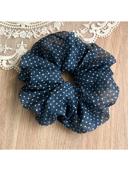 Gifty - Polka Dot High Stretch Scrunchie