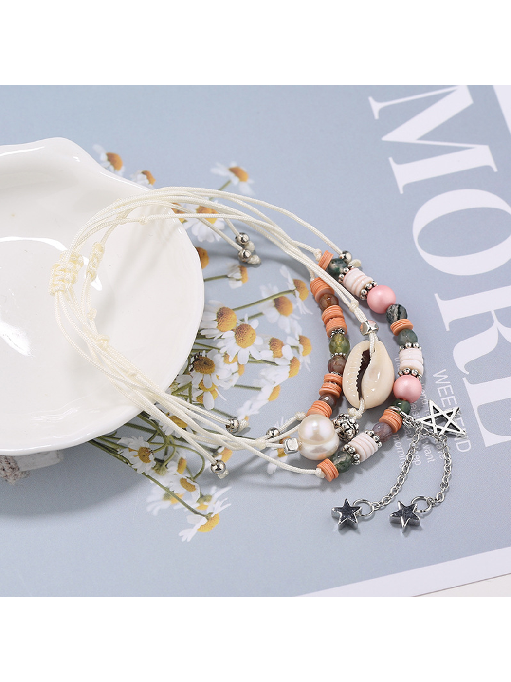 Lovra - Bohemian Layered Beaded Bracelet