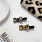 Gifty - Leopard Print Bow Hair Clip Hair Tie