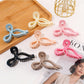 Beau - Minimalist Solid Color Bow Shaped Claw Clip