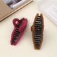 Beau - Solid Color Looped Top Hair Claw Clip