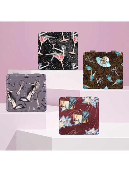 Mirroray - Cartoon Pattern Foldable Makeup Mirror