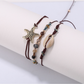 Lovra - Beaded Starfish Accent Bohemian Bracelet