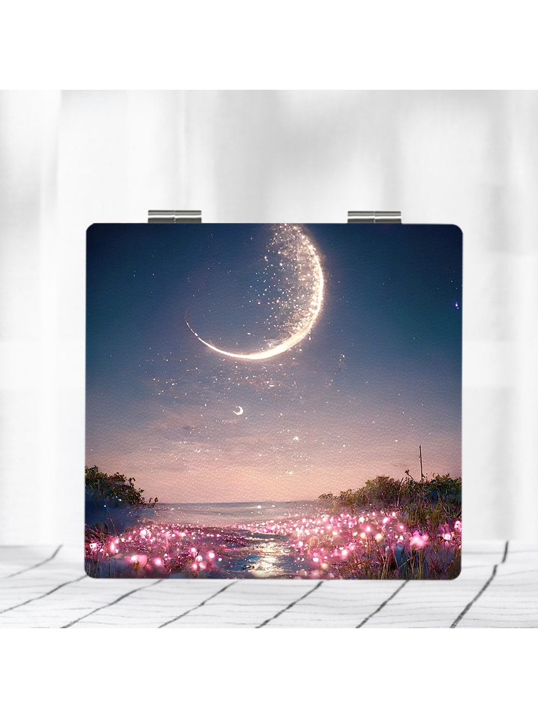Mirroray - Decorative Starry Sea Portable Pocket Mirror