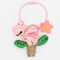 Keypus - Carrot Flower-Shaped Keychain
