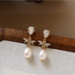 Earedge - Vintage Irregular Sculpted Drop Earrings