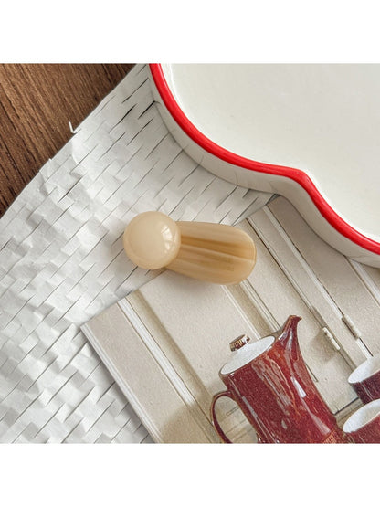 Beau - Cute Ball-Shaped Side Hair Clip