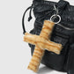 Keypus - Plush Print Detail Cross Keychain
